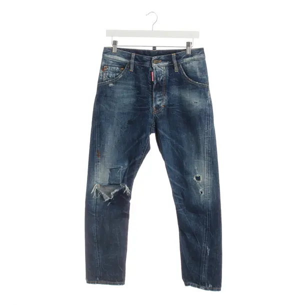 Straight Fit Jeans in Blue, Cotton, Dsquared