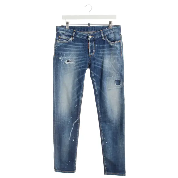 Jeans Straight Fit in Blau, Baumwolle, Dsquared