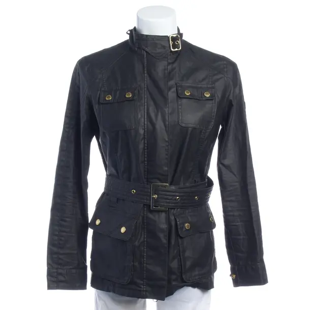 Summer Jacket in Black, Linen, Barbour