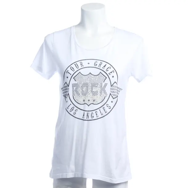 Shirt in White, Cotton, Grace