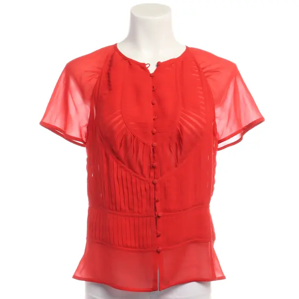 Blouse in Red, Silk, Giorgio Armani