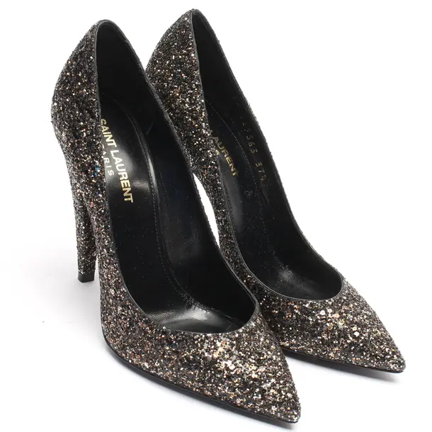 Pumps in Metallic, , Saint Laurent