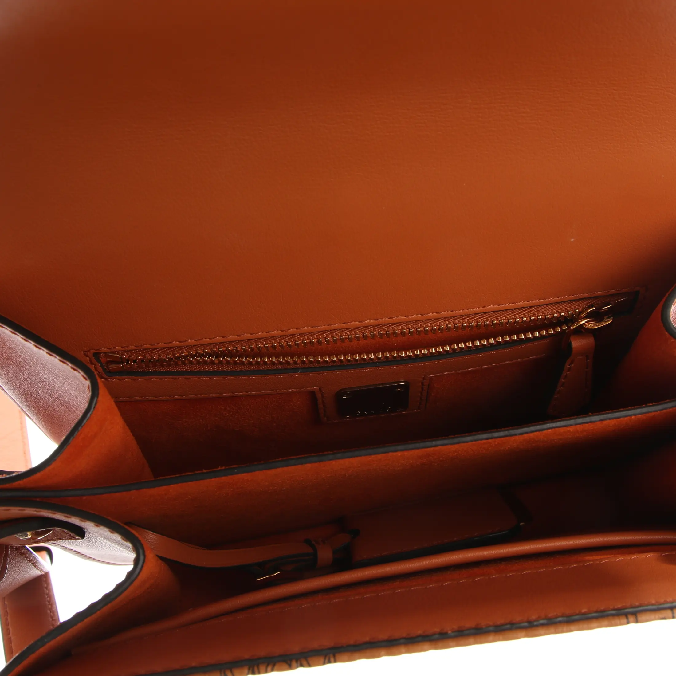 MCM Patricia Shoulder Bag in Light Brown