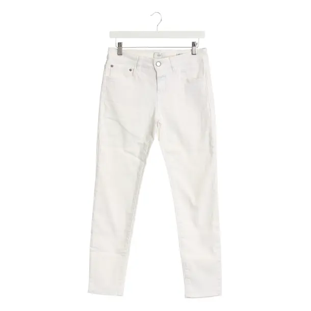 Jeans Slim Fit in Weiß, Baumwolle, Closed