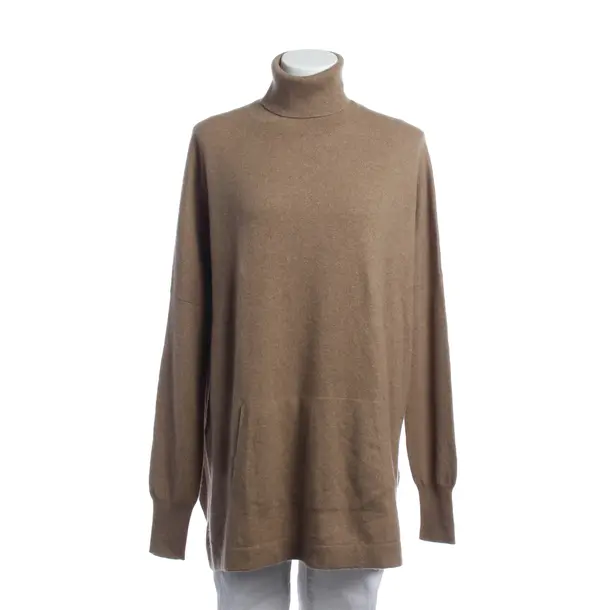 Kaschmirpullover in Braun, Kaschmir, Loro Piana
