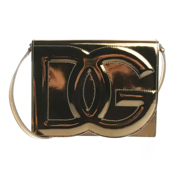 Abendtasche in Metallic, Leder, Dolce & Gabbana