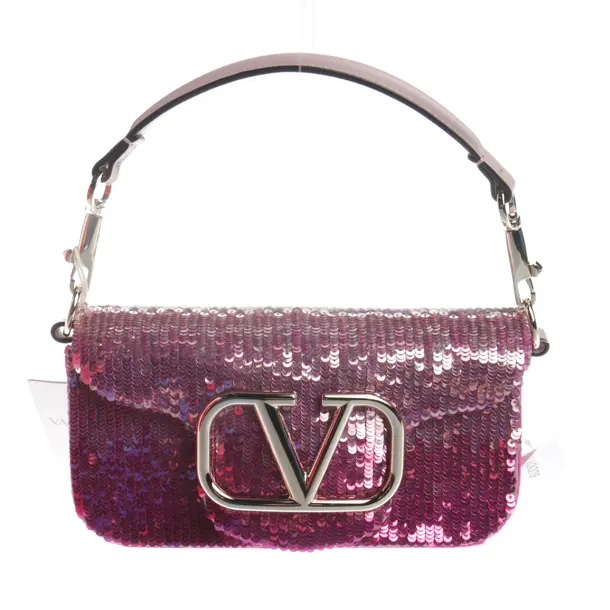Handbag in Pink, Leather, Valentino