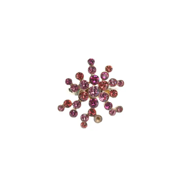 Ring in Metallic, Metal (metallic, metallized), Oscar de la Renta