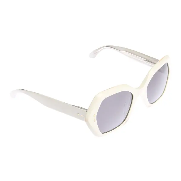 Sunglasses in White, Synthetic, Isabel Marant