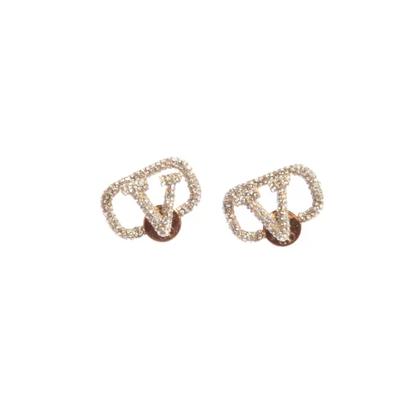 Earrings in Metallic, Metal (metallic, metallized), Valentino