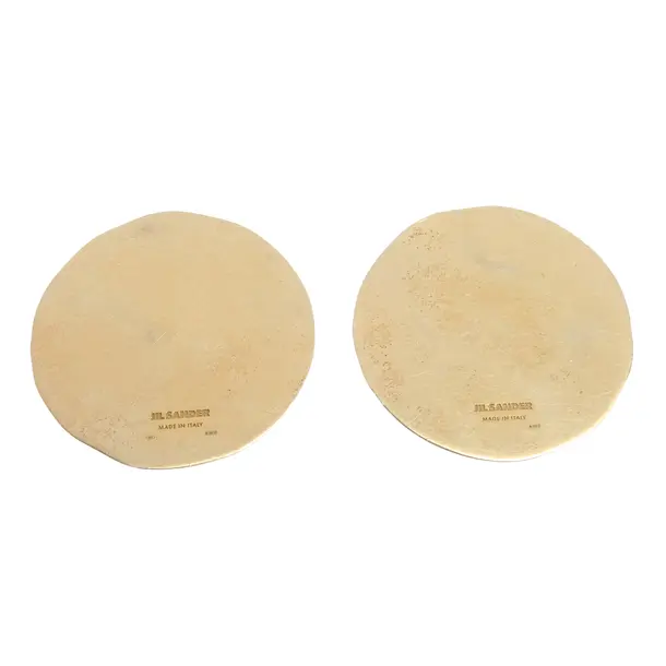 Earring in Metallic, Metal (metallic, metallized), Jil Sander