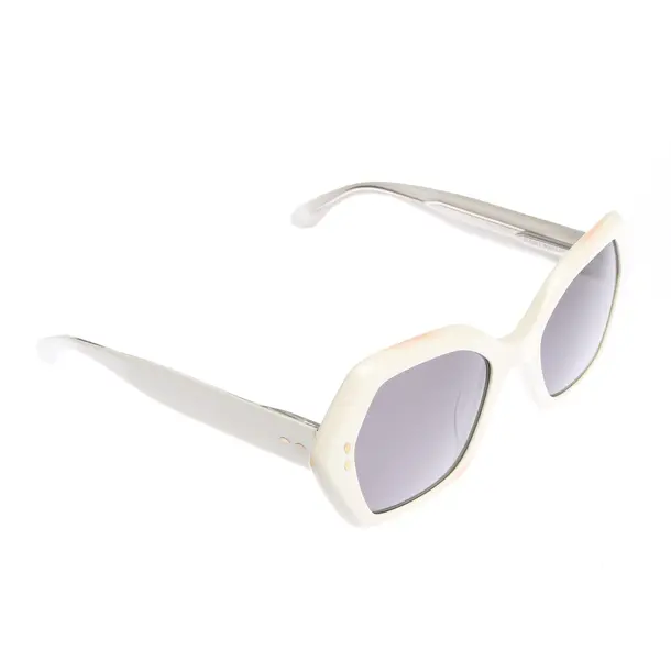 Sunglasses in White, Synthetic, Isabel Marant