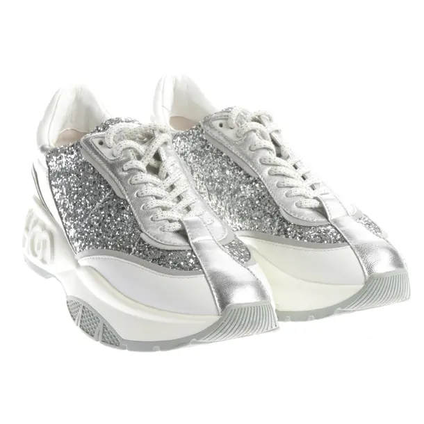 Sneakers in Metallic, , Jimmy Choo