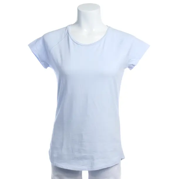 Shirt in Blue, Cotton, Closed
