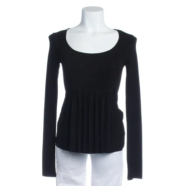 Long Sleeve Shirt in Black, Acetate, Neil Barrett