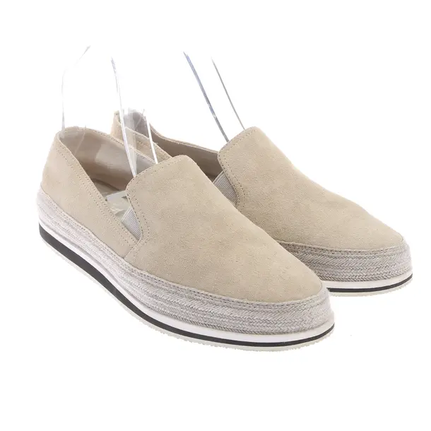 Flats in White, , Prada Linea Rossa