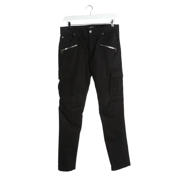 Pants in Black, Cotton, Balmain