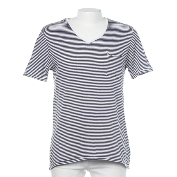 T-Shirt in Blue, Cotton, Marc O'Polo Denim