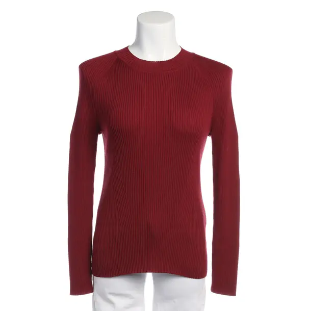 Jumper in Red, Wool, Closed