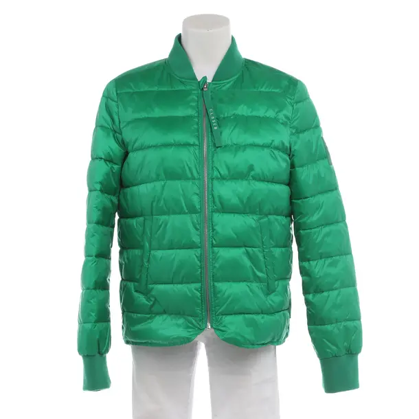 Mid-Season Jacket in Green, Polyimide, Closed