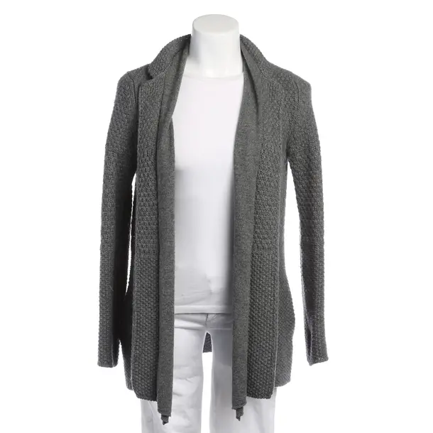 Cardigan in Gray, Wool, Bruno Manetti
