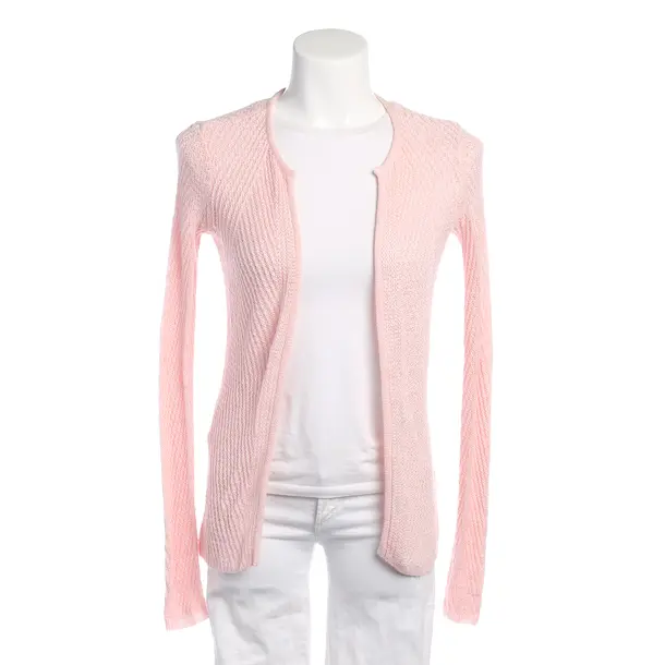 Strickjacke in Rosa, Leinen, Lauren Ralph Lauren