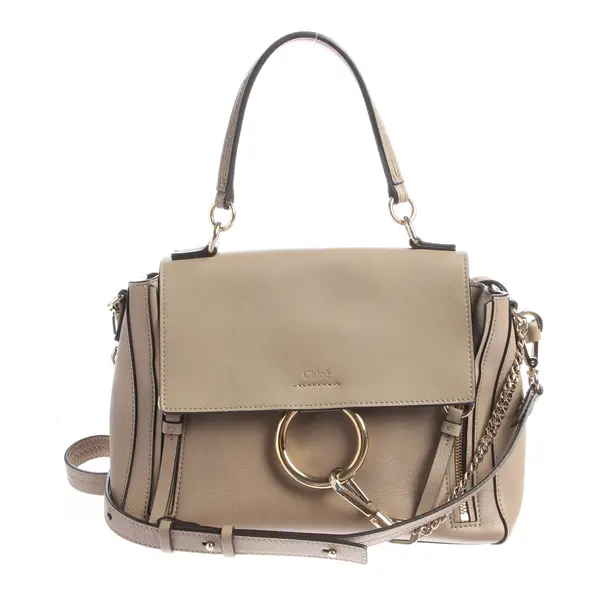 Schultertasche in Braun, Leder, Chloé