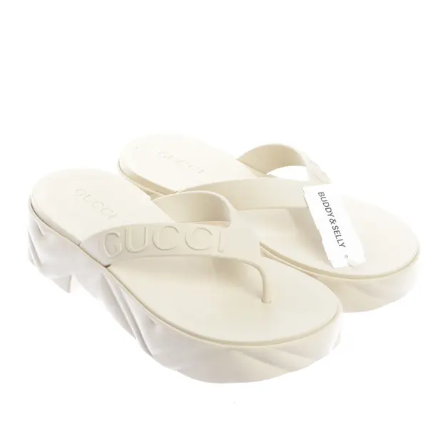 Sandalen in Weiß, , Gucci