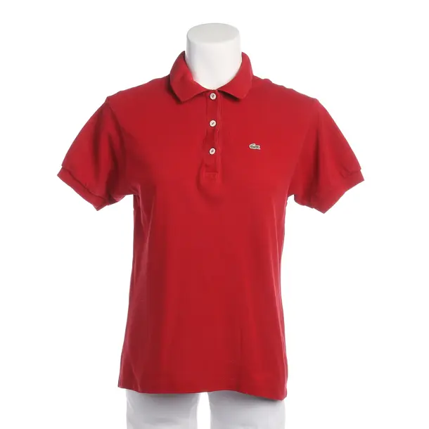 Poloshirt in Rot, Baumwolle, Lacoste