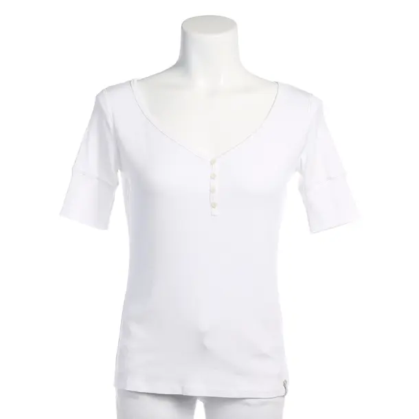 Polo Shirt in White, Cotton, Marc Cain Sports