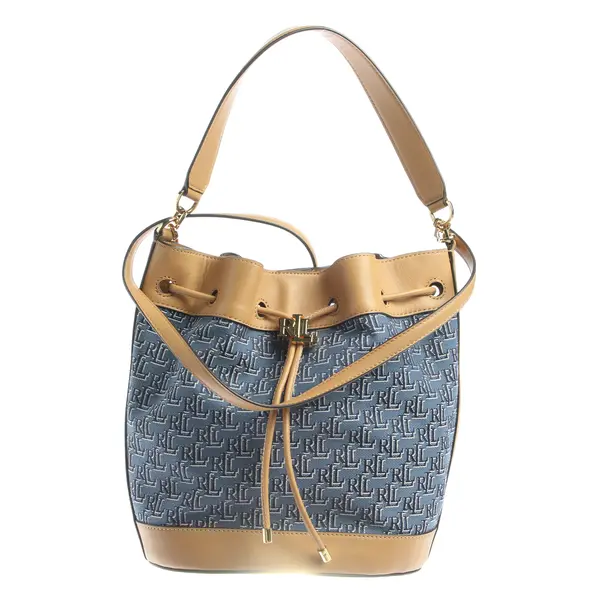 Bucket Bag in Multicolored, Cotton, Lauren Ralph Lauren