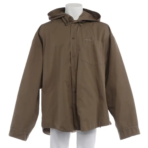 Übergangsjacke in Grün, Baumwolle, Balenciaga