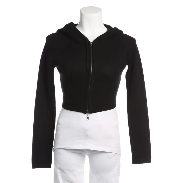 Cardigan in Black, Cashmere, Strenesse