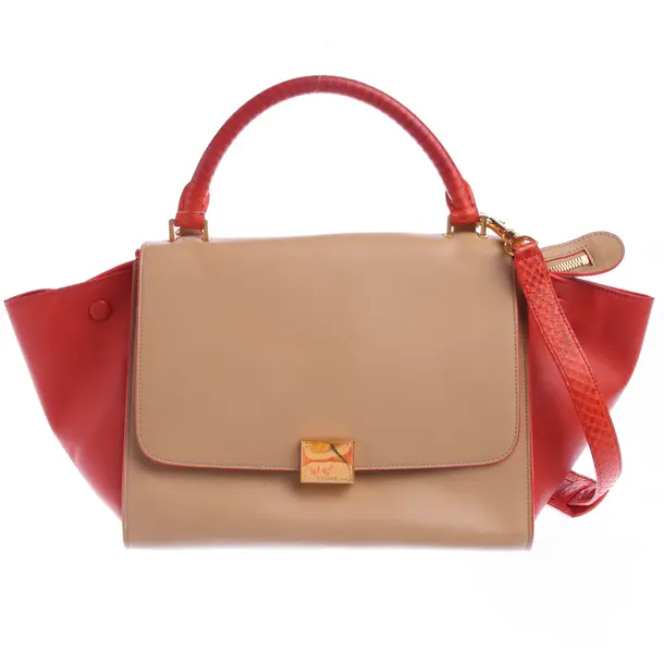 Handtasche in Braun, Leder, Céline