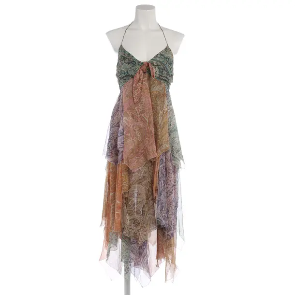 Dress in Multicolored, Silk, Zimmermann