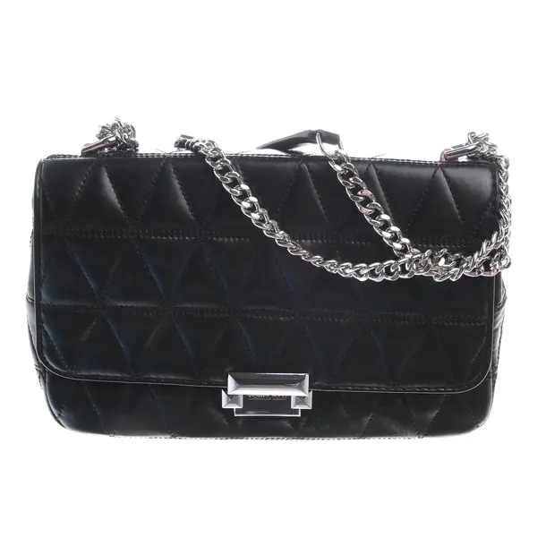 Schultertasche in Schwarz, Leder, Michael Kors