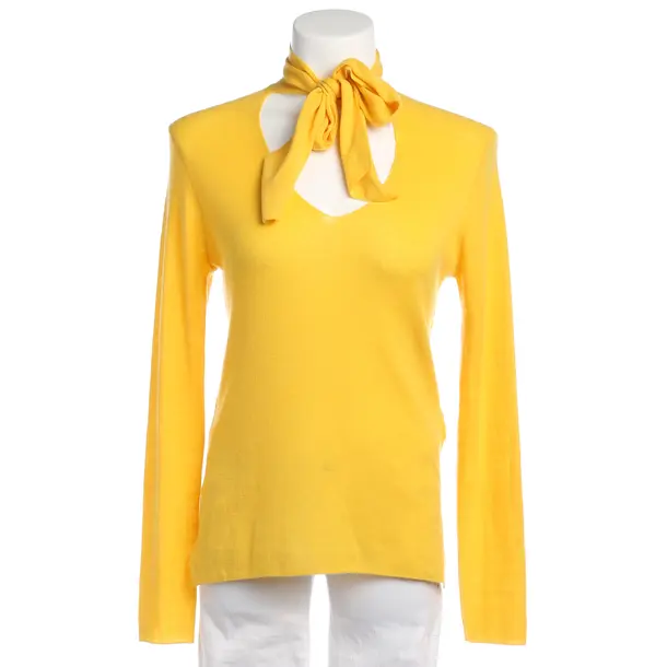 Jumper in Yellow, Wool, Marc Cain