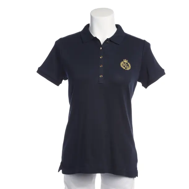 Poloshirt in Blau, Baumwolle, Lauren Ralph Lauren
