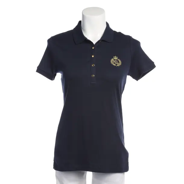 Poloshirt in Blau, Baumwolle, Lauren Ralph Lauren