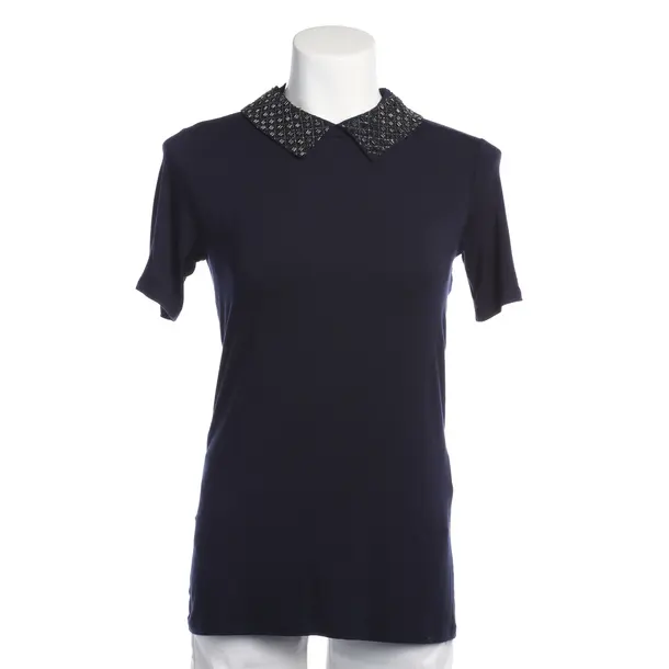 Shirt in Blau, Viskose, Max Mara
