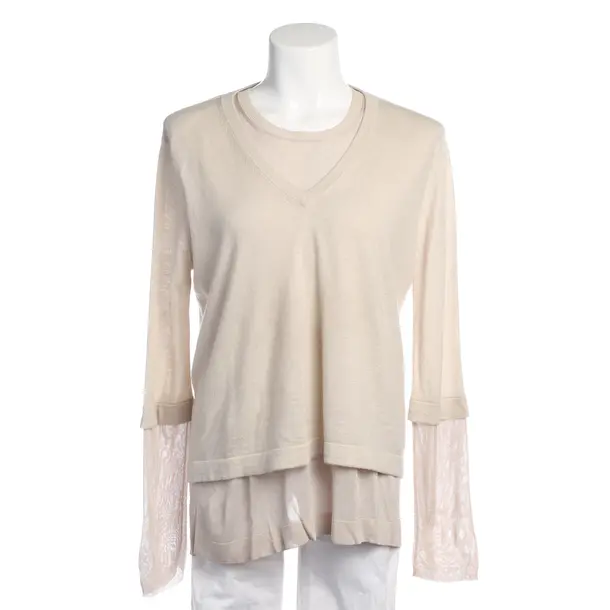 Pullover in Weiß, Wolle, Max Mara