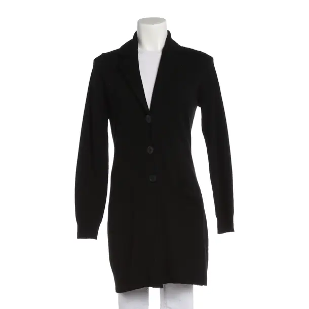 Cardigan, in Black, Cashmere, Repeat