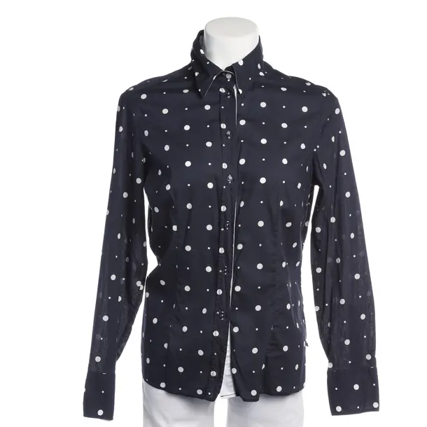 Blouse in Blue, Cotton, Van Laack