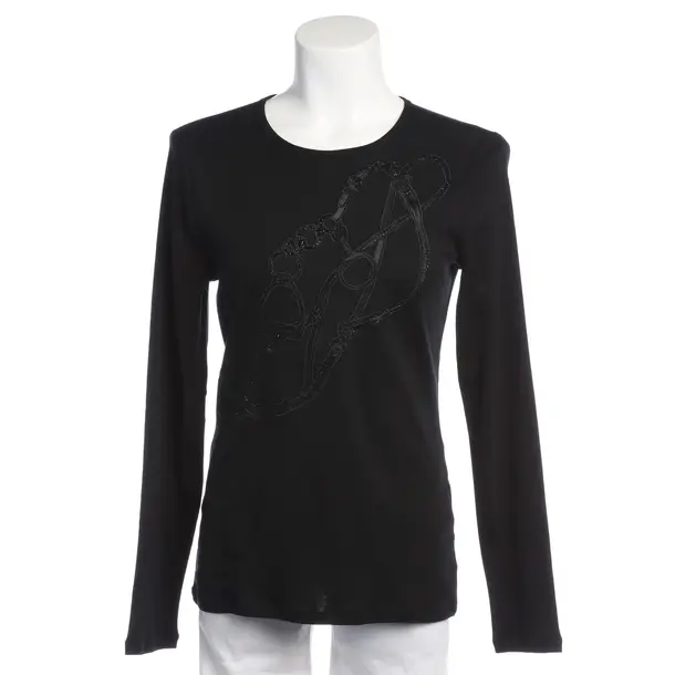 Longsleeve in Schwarz, Baumwolle, Lauren Ralph Lauren