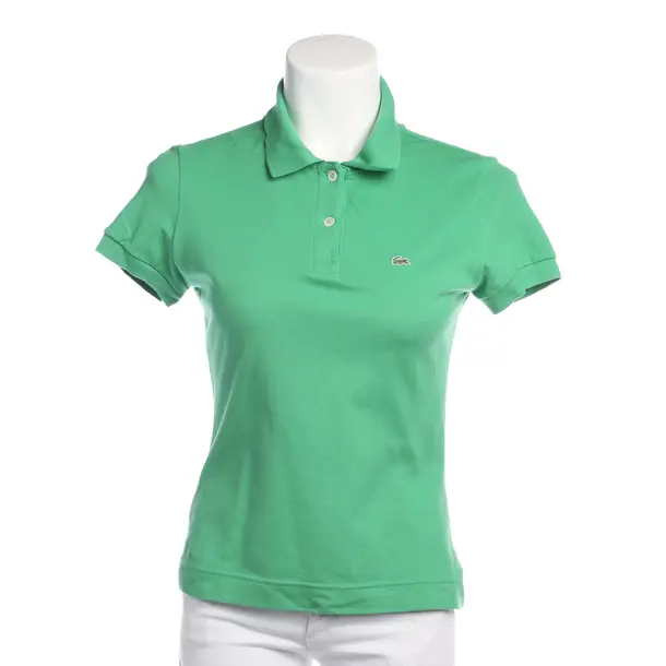 Poloshirt in Grün, Baumwolle, Lacoste