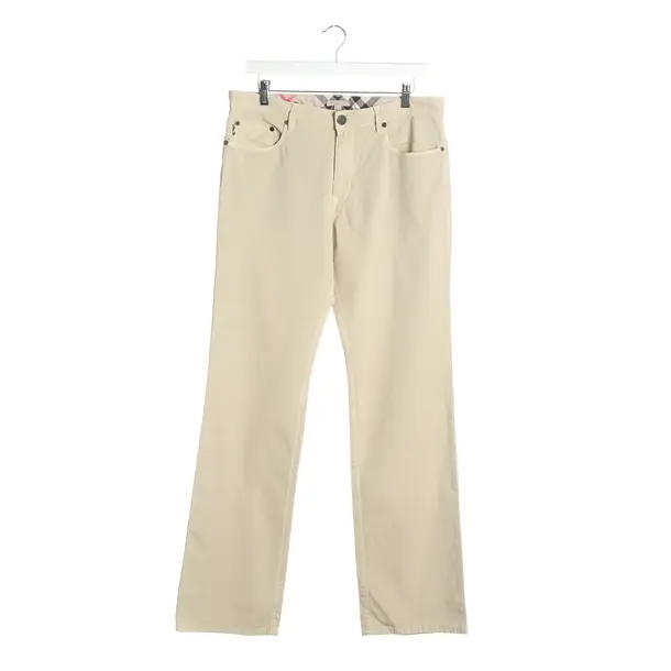 Hose in Weiß, Baumwolle, Burberry Brit