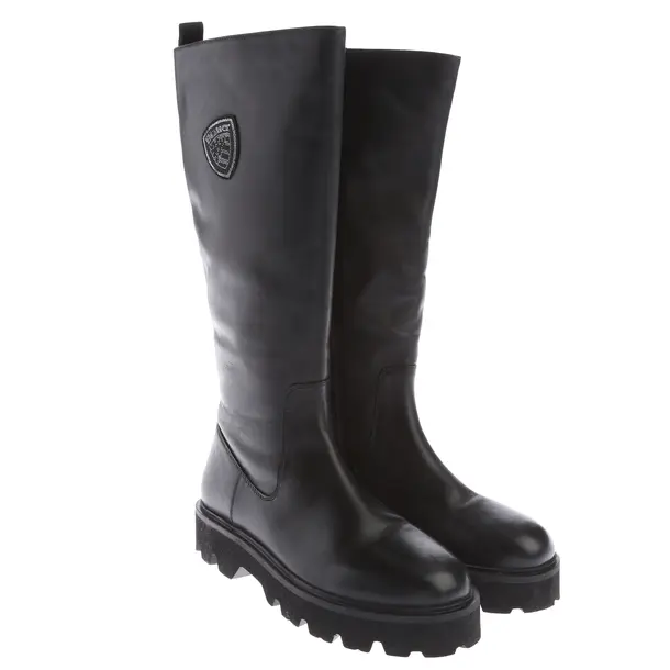Stiefel in Schwarz, , Blauer USA