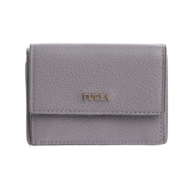 Geldbörse in Grau, Leder, Furla