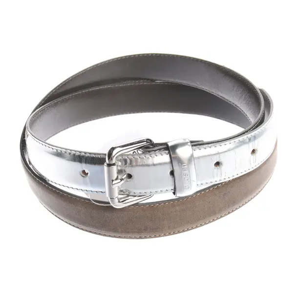 Belt in Brown, Leather, Closed