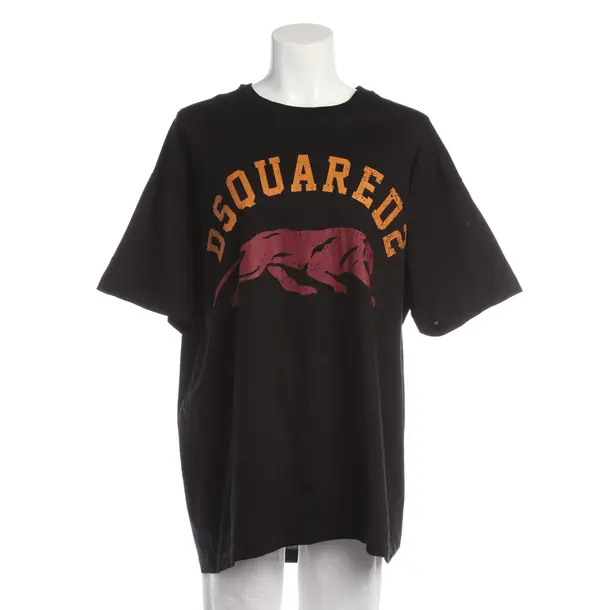 Shirt in Black, Cotton, Dsquared